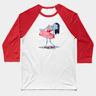 Women Zombie Baseball T-Shirt